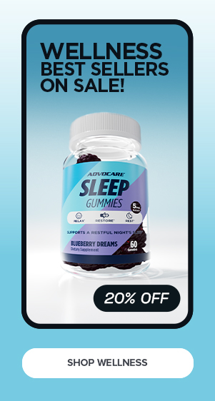 Wellness Best Sellers on Sale! 20% Off. Shop Welness